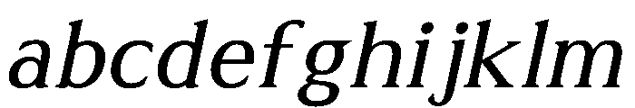 AlvaradoVar RegularItalic Instance FONT