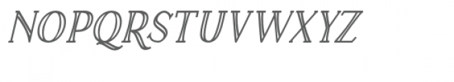 Aleman Italic Font UPPERCASE