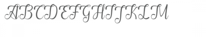 Alifa Font UPPERCASE