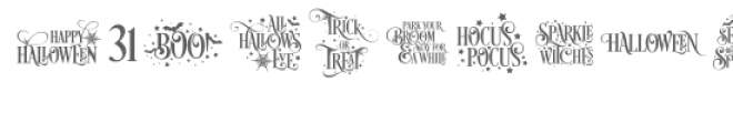 all hallows eve quote font Font UPPERCASE