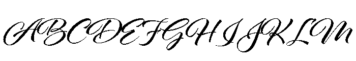 Al Fresco Bold Font UPPERCASE