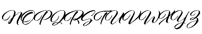 Al Fresco Bold Font UPPERCASE