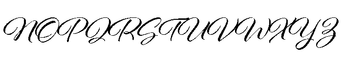 Al Fresco Regular Font UPPERCASE