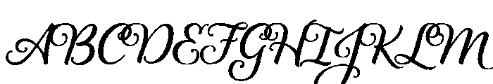 Alana Bold Font UPPERCASE