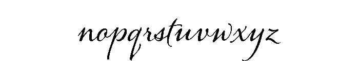 Alana Regular Smooth Font LOWERCASE