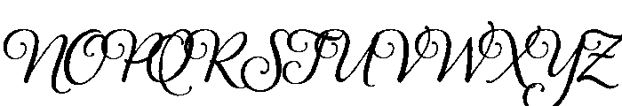 Alana Regular Font UPPERCASE
