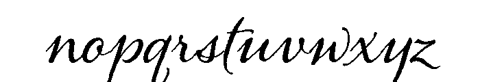 Alana Regular Font LOWERCASE