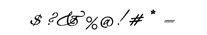 Albemarle Regular Font OTHER CHARS