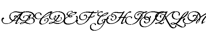 Albemarle Regular Font UPPERCASE