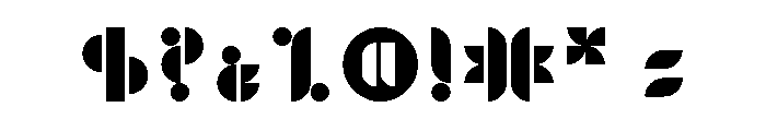 Albers One Font OTHER CHARS