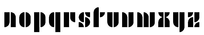 Albers One Font LOWERCASE