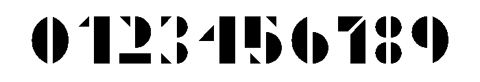 Albers Three Font OTHER CHARS