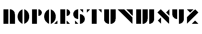 Albers Three Font UPPERCASE