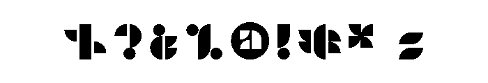Albers Two Font OTHER CHARS