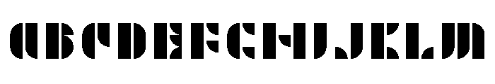 Albers Two Font UPPERCASE