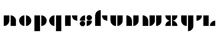 Albers Two Font LOWERCASE