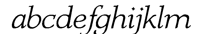 Albion Regular Italic FONT