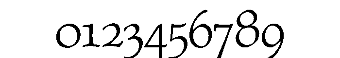 Albion Regular Font OTHER CHARS