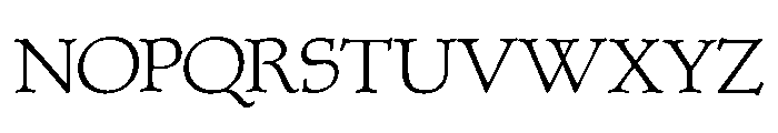 Albion Regular Font UPPERCASE