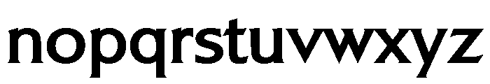 Alexon Bold Font LOWERCASE