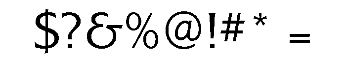 Alexon Light Font OTHER CHARS