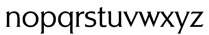 Alexon Light Font LOWERCASE