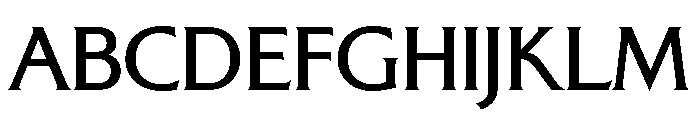 Alexon Medium Font UPPERCASE