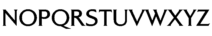 Alexon Medium Font UPPERCASE