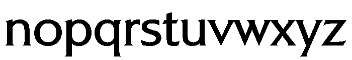 Alexon Medium Font LOWERCASE