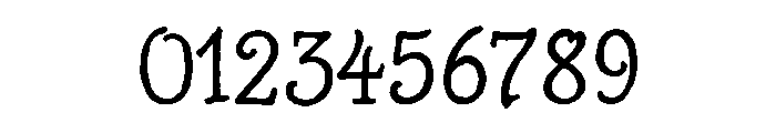 Alghera Regular Font OTHER CHARS