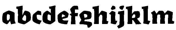 Algo Black FONT