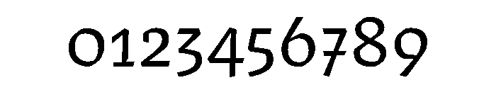 Algo Light Font OTHER CHARS