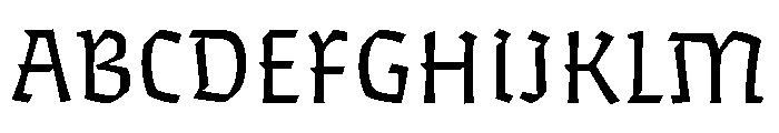 Algo Light Font UPPERCASE