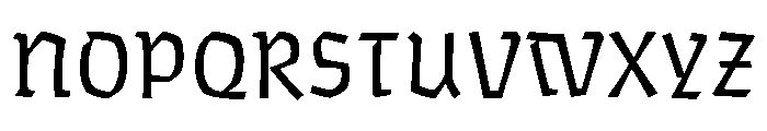 Algo Light Font UPPERCASE