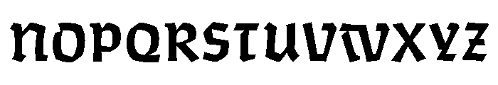 Algo Regular Font UPPERCASE