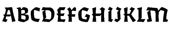 Algo Font UPPERCASE