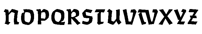 Algo Font UPPERCASE