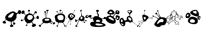 Alien Mushrooms Regular Font LOWERCASE