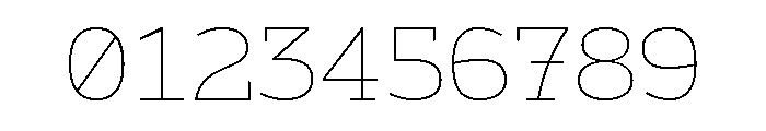 Alight Slab Regular Font OTHER CHARS