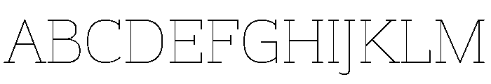 Alight Slab Regular Font UPPERCASE