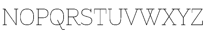 Alight Slab Regular Font UPPERCASE