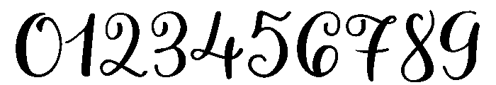 Allegretto Regular Font OTHER CHARS