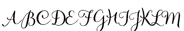 Allegretto Regular Font UPPERCASE