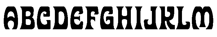 Allotropic Bold Font UPPERCASE