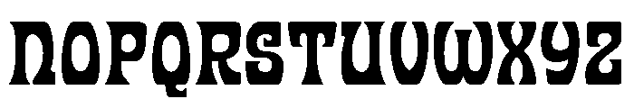 Allotropic Bold Font UPPERCASE