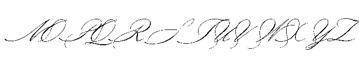 Allyson Regular Font UPPERCASE