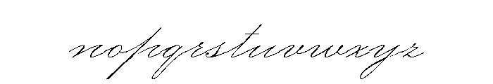 Allyson Regular Font LOWERCASE