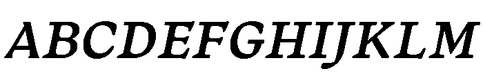 Almada Bold Italic Font UPPERCASE