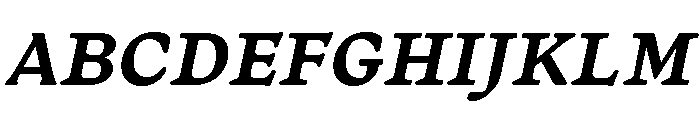 Almada Extra Bold Italic Font UPPERCASE