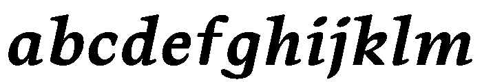 Almada Extra Bold Italic FONT